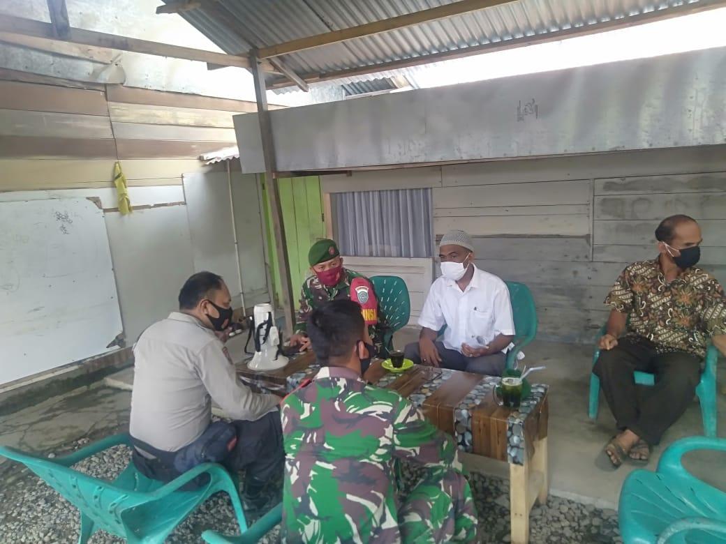Rutin Silaturahmi Babinsa Koramil 02/Suka Makmur Jalin Komunikasi