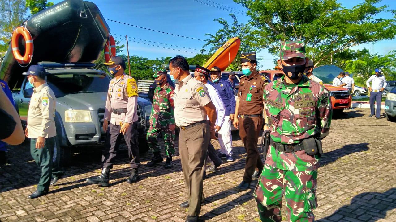 Kodim 0110/Abdya Bersama Komponen Daerah Gelar Apel Siaga Bencana