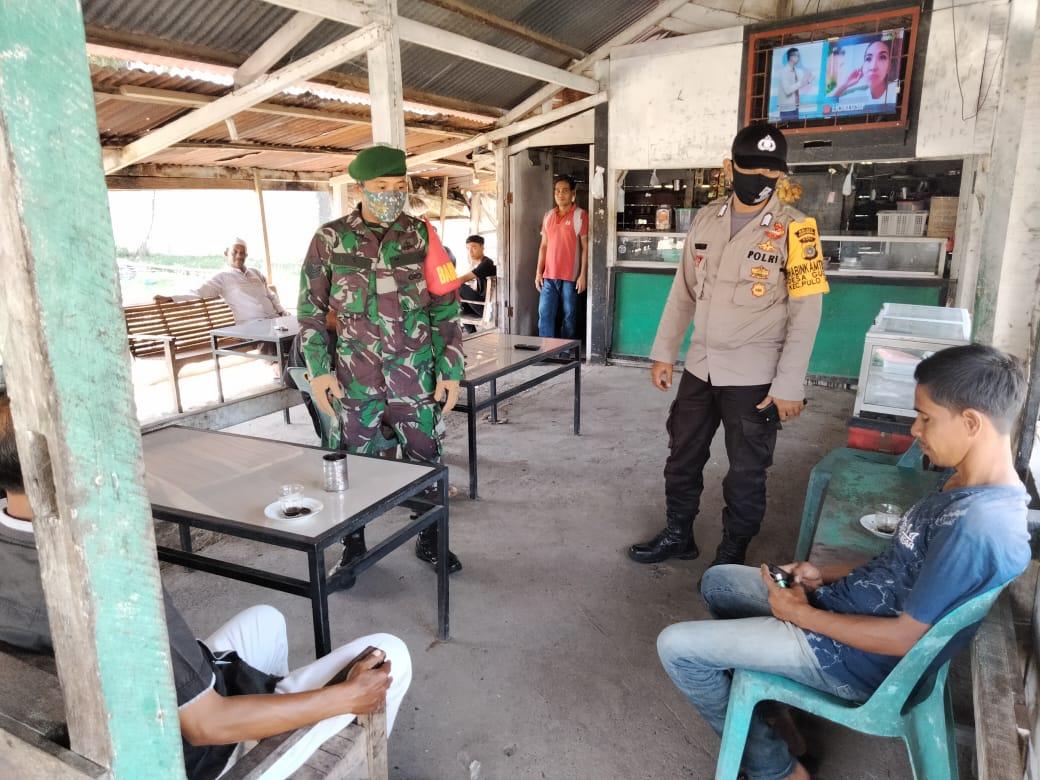 Sinergitas TNI-Polri Patroli Wilayah Pesisir