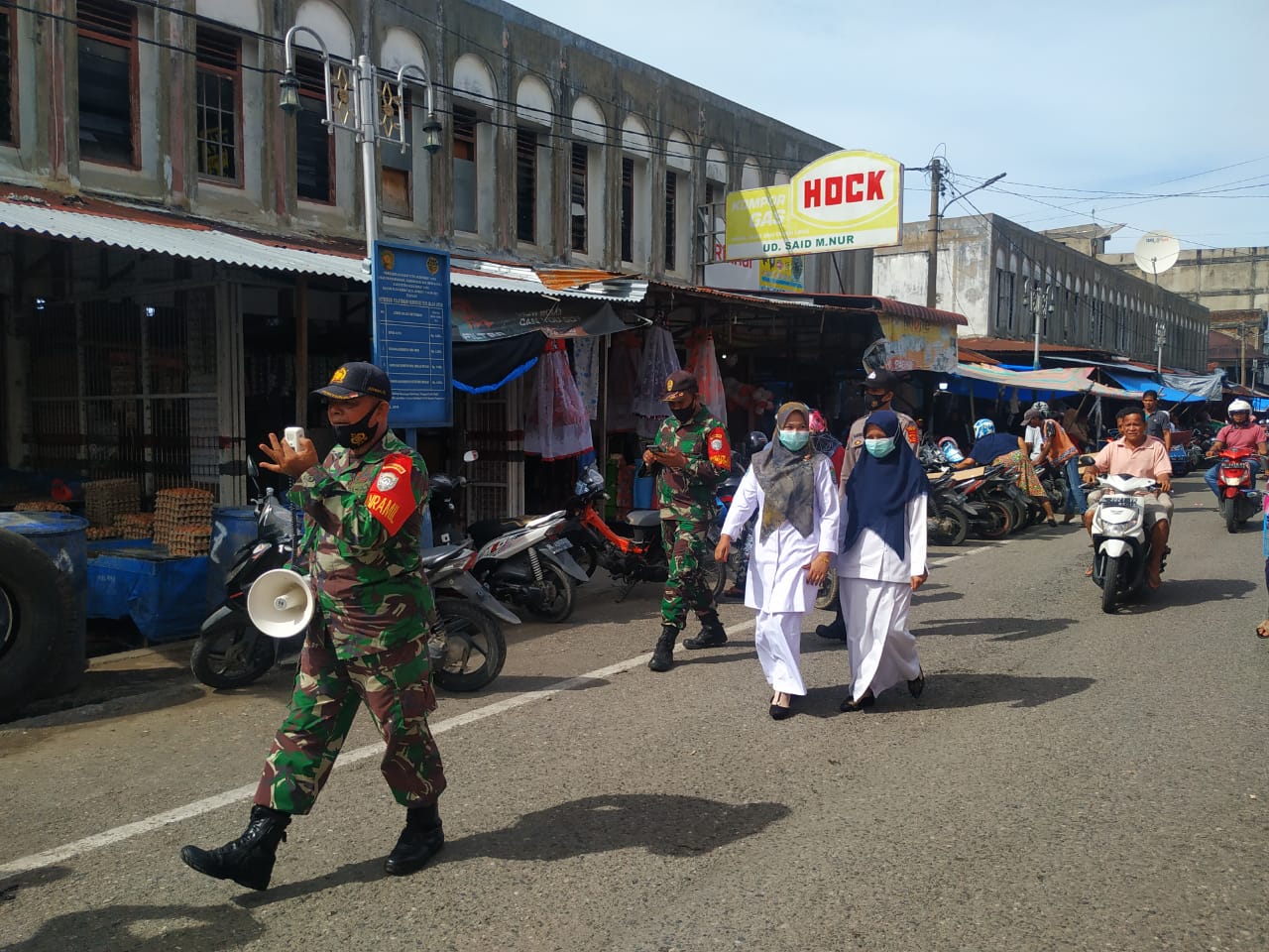 Menjelang Tahun Baru, Satgas Covid 19 Gencar Laksanakan Sosialisasi Dan Pedisiplinan Prokes