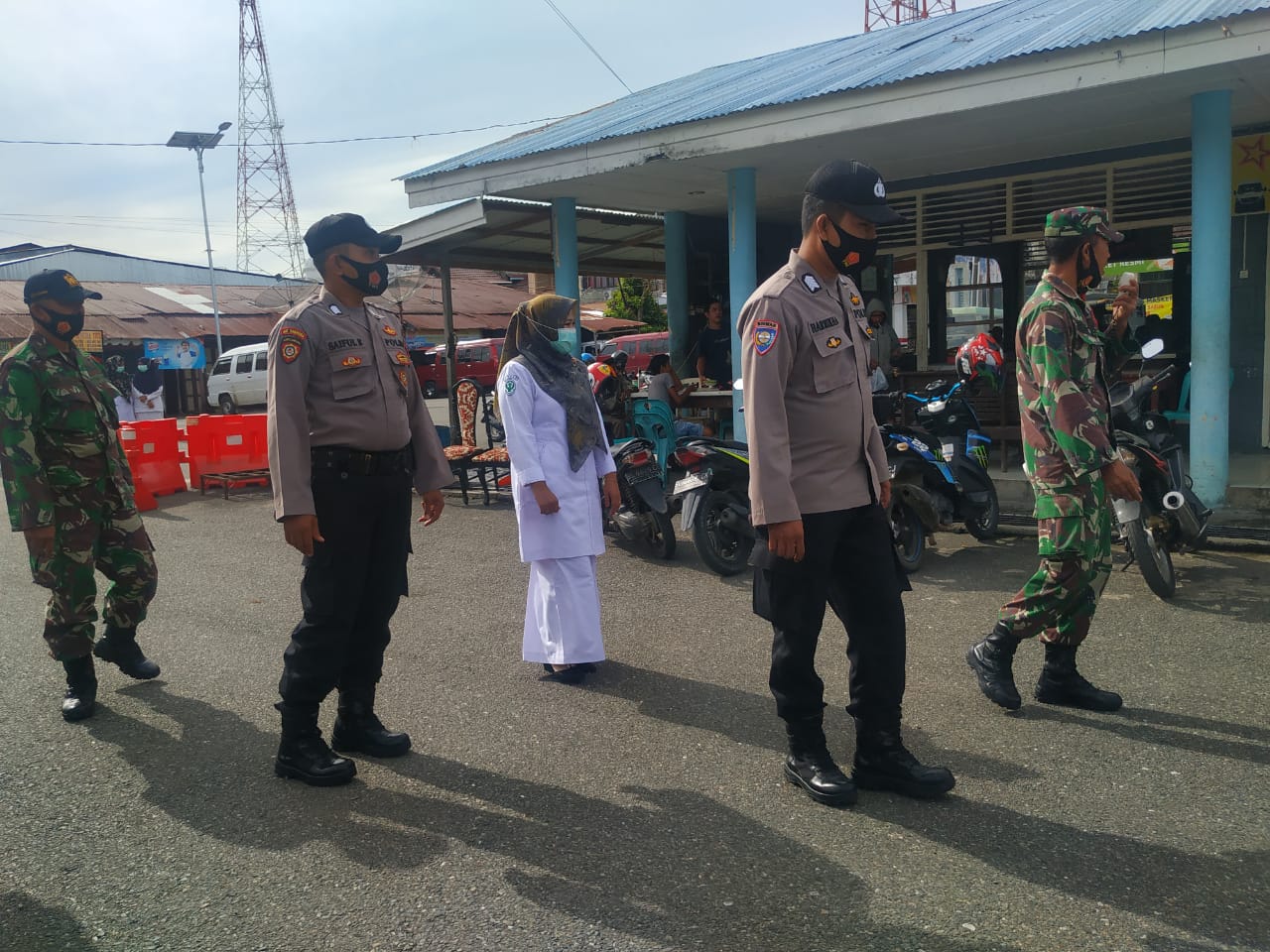 Pandemi Belum Berakhir, Satgas Covid 19 Kodim 0110/Abdya, Terus Sosialisasikan  Prokes