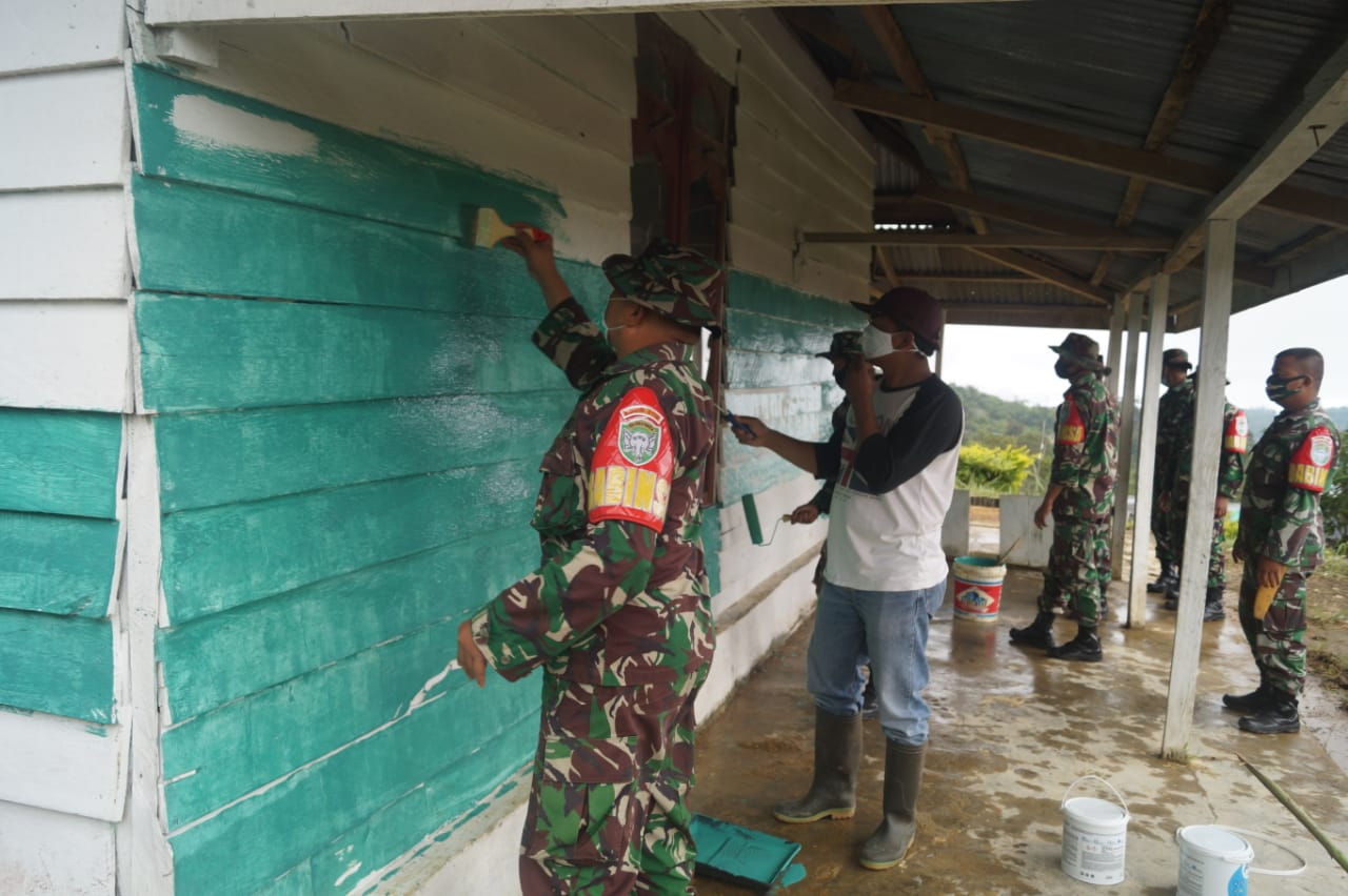 Memperingati Hari Juang TNI AD, Kodim 0119/BM Gelar Karya Bhakti di Seni Antara