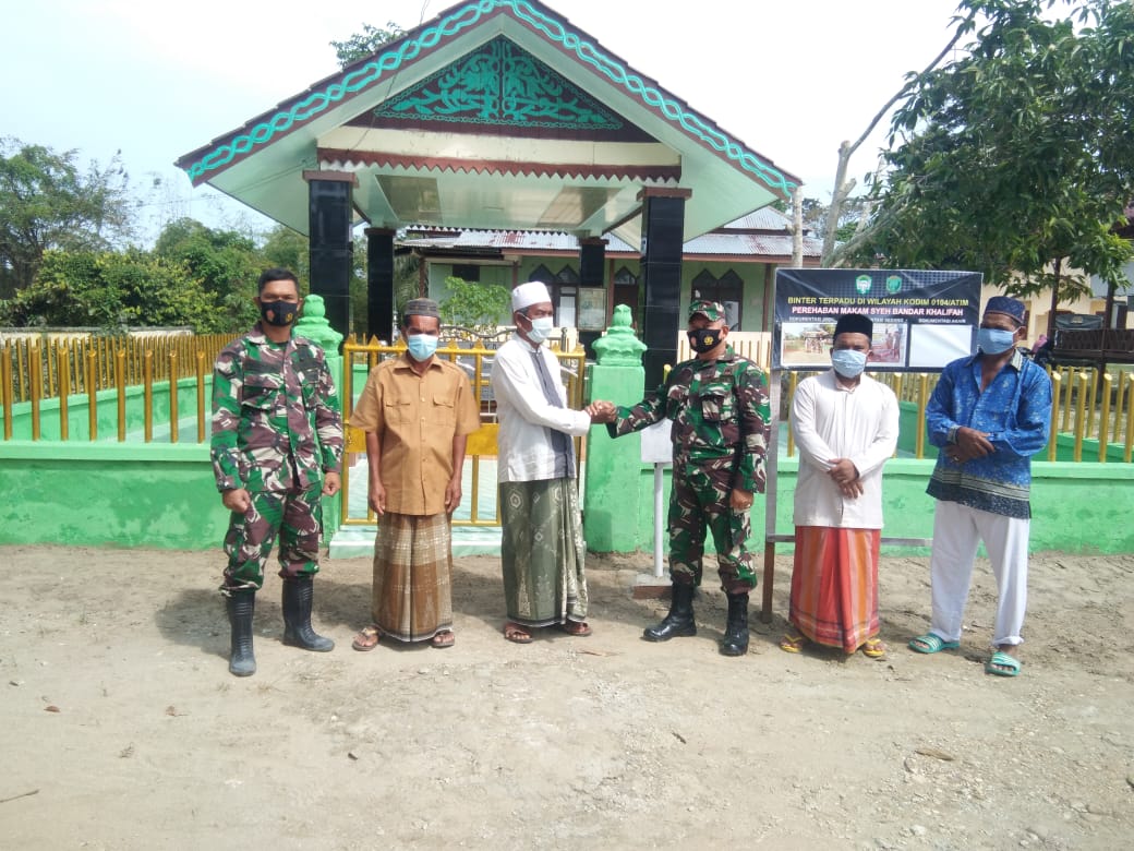 Kejar Target, Personel Kodim 0104/Atim Kebut Pengerjaan Binter Terpadu