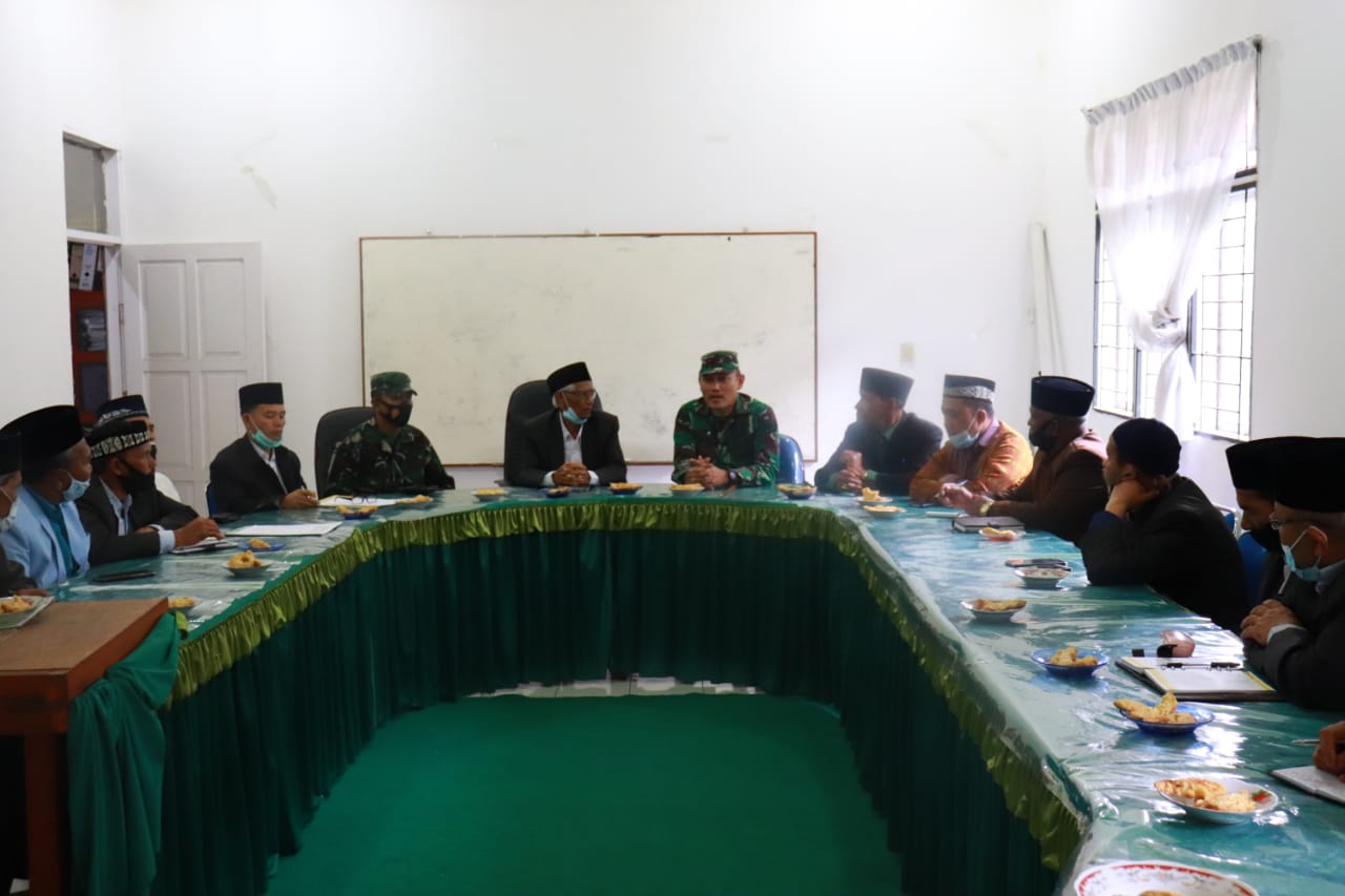 Dandim 0106/Ateng Silaturahmi Dengan MPU Aceh tengah