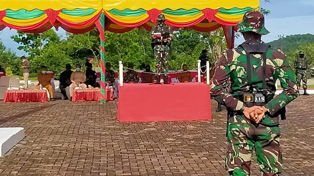 DANDIM 0110/ABDYA PIMPIN UPACARA PEMBUKAAN LATGULBENCAL TAHUN 2020