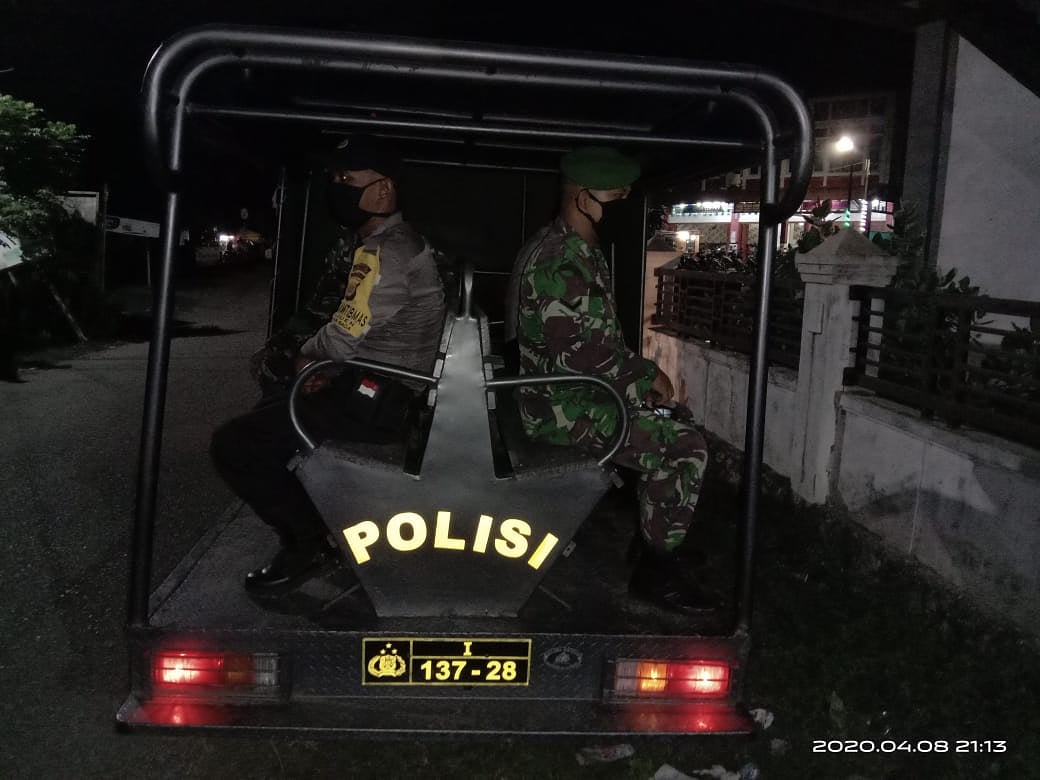 Patroli Gabungan TNI – Polri Jelang Pergantian Tahun