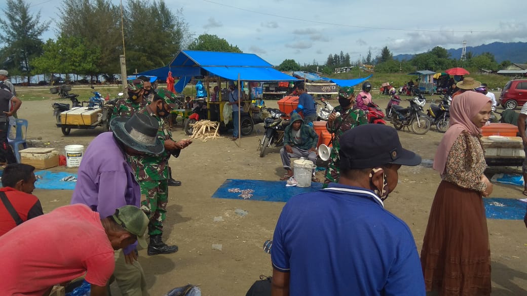 Satgas Covid 19/Kodim 0110/Abdya Terus Pantau Dan Sosialisasikan Protokol Kesehatan