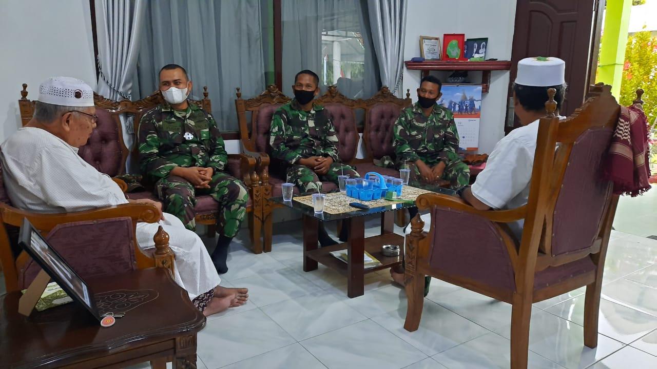 Pererat Persatuan dan Persaudaraan, Dandim Aceh Selatan Blusukan ke Tokoh-Tokoh Ulama Aceh Selatan