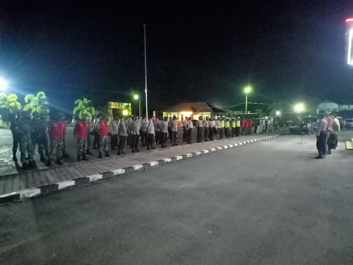Malam Pergantian Tahun, TNI, Polri dan Satpol PP Gelar Patroli Gabungan
