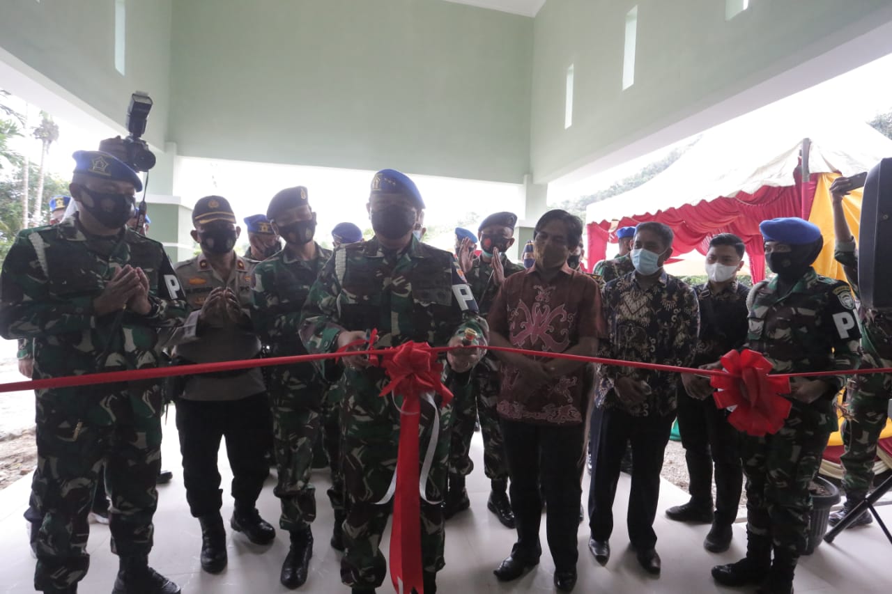 Danpuspomad Resmikan Bangunan Kantor Subdenpom IM/2-1 Sabang