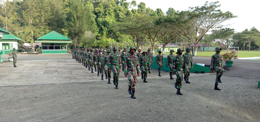 Asah kemampuan Prajurit Kodim 0115/Simeulue melaksanakan Giat Minggu Militer