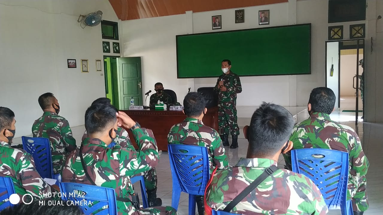 Mantapkan Pembinaan Satuan Jajaran Kodam IM, Tim Aswas Binsat Sambangi Kodim 0110/Abdya