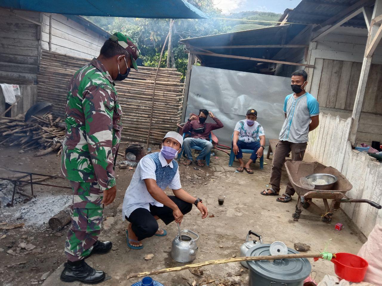 Humanis TNI bersama Rakyat, Babinsa Laksanakan Komsos