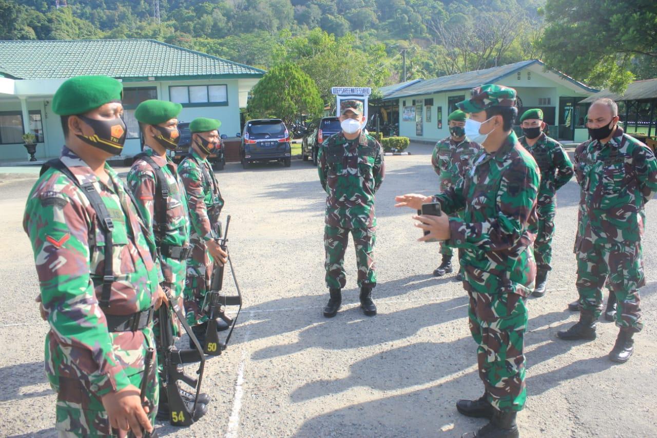Kodim 0107/Aceh Selatan Aceh Selatan Terima Kunjungan Kerja Tim Wasbinsat Kodam IM