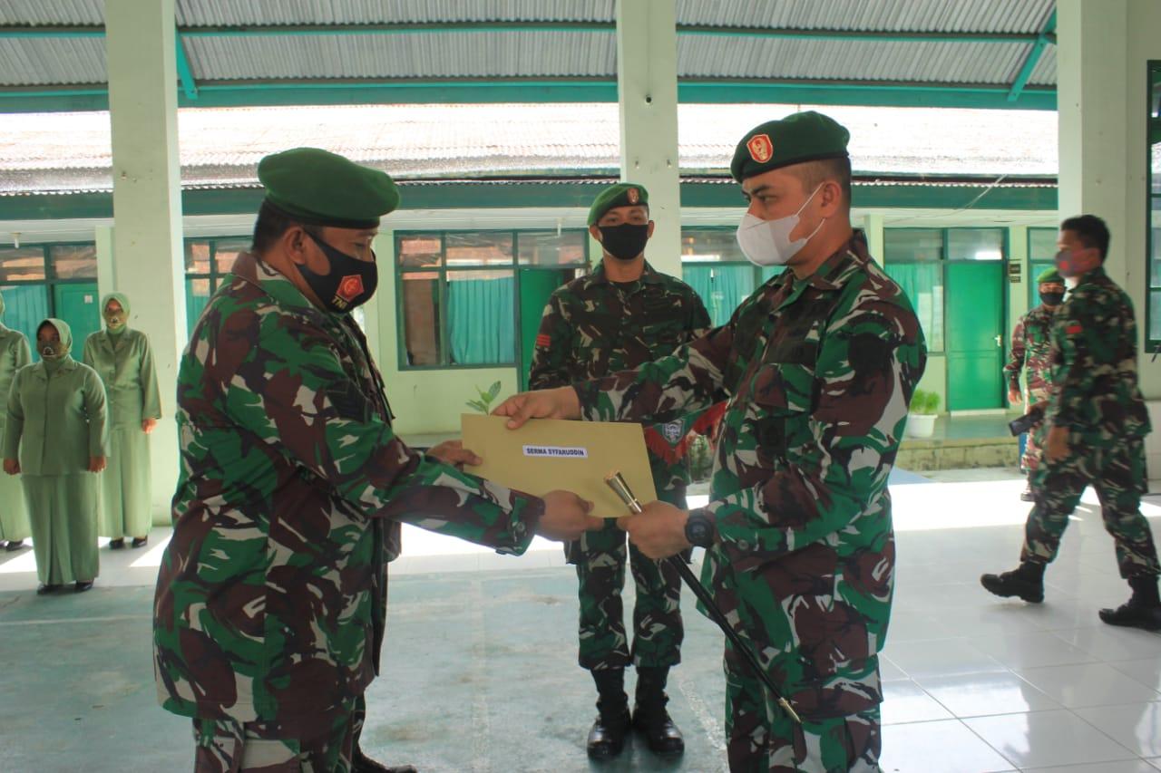 Kodim 0107/Aceh Selatan Sambut Dengan Bangga Personil Purna Tugas Satgaster Papua