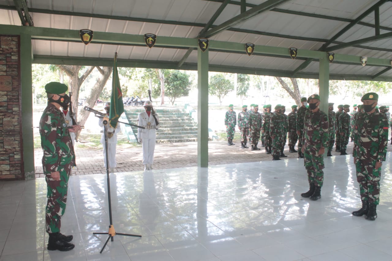 Danyonzipur 16/DA Pimpin Tradisi Korp Prajurit Pindah Satuan