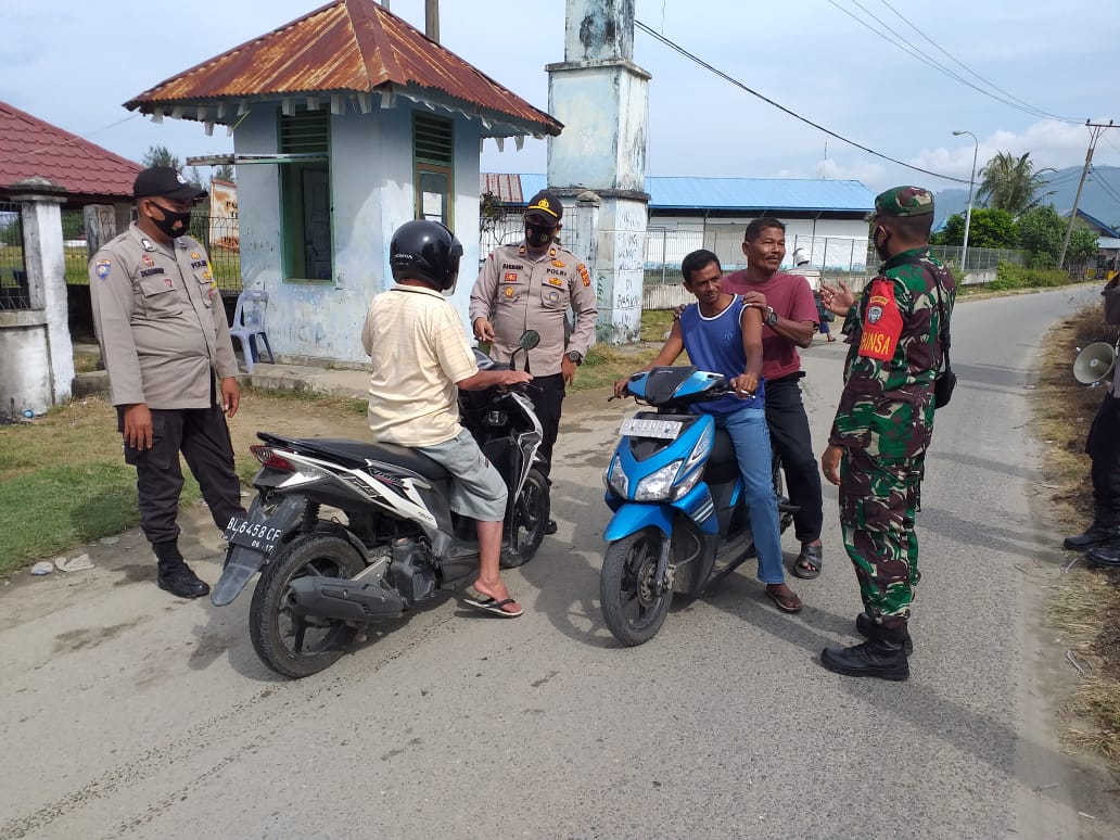 ANGGOTA KORAMIL 04/SUSOH TERUS GALAKKAN DISIPLIN PROTOKOL KESEHATAN COVID 19