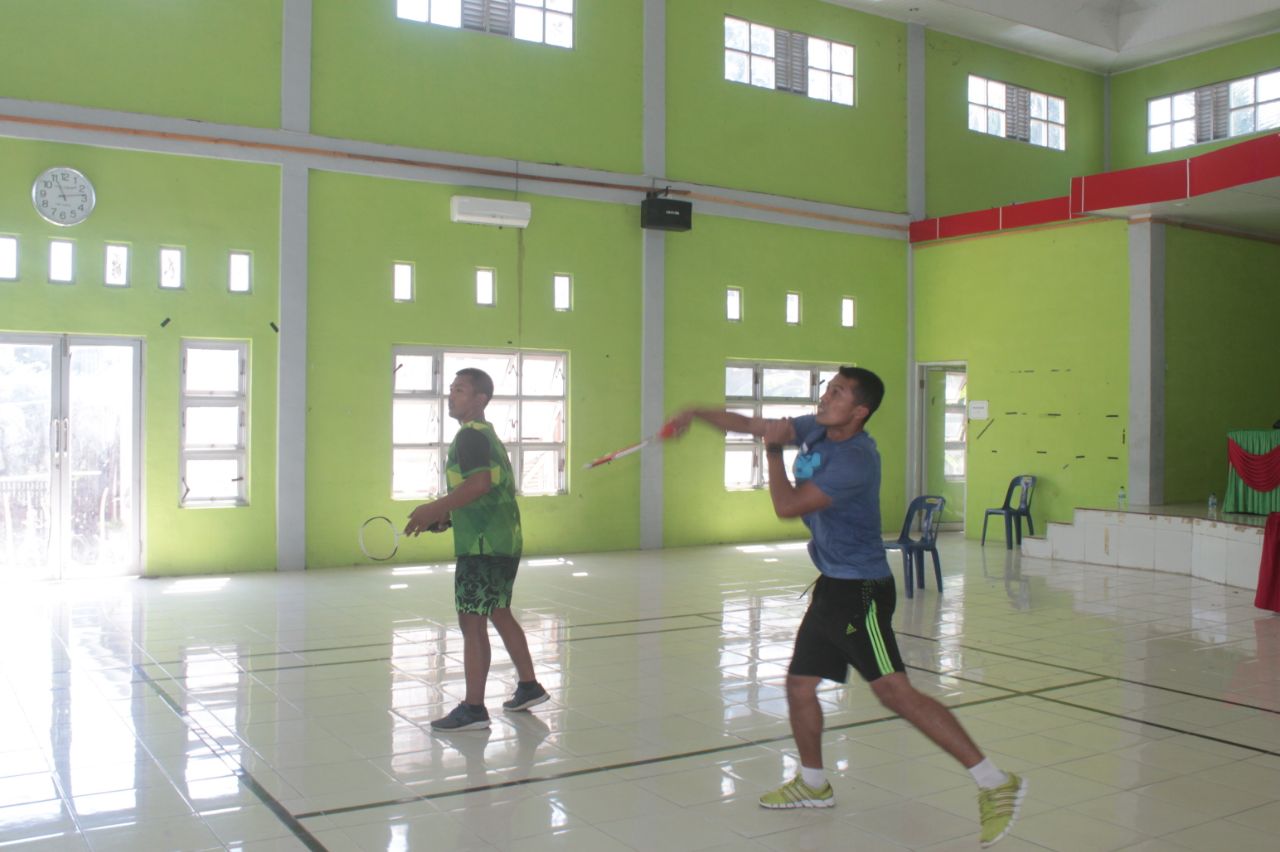 Yonzipur 16/DA Adakan Lomba Bulu Tangkis Dhika Anoraga CUP