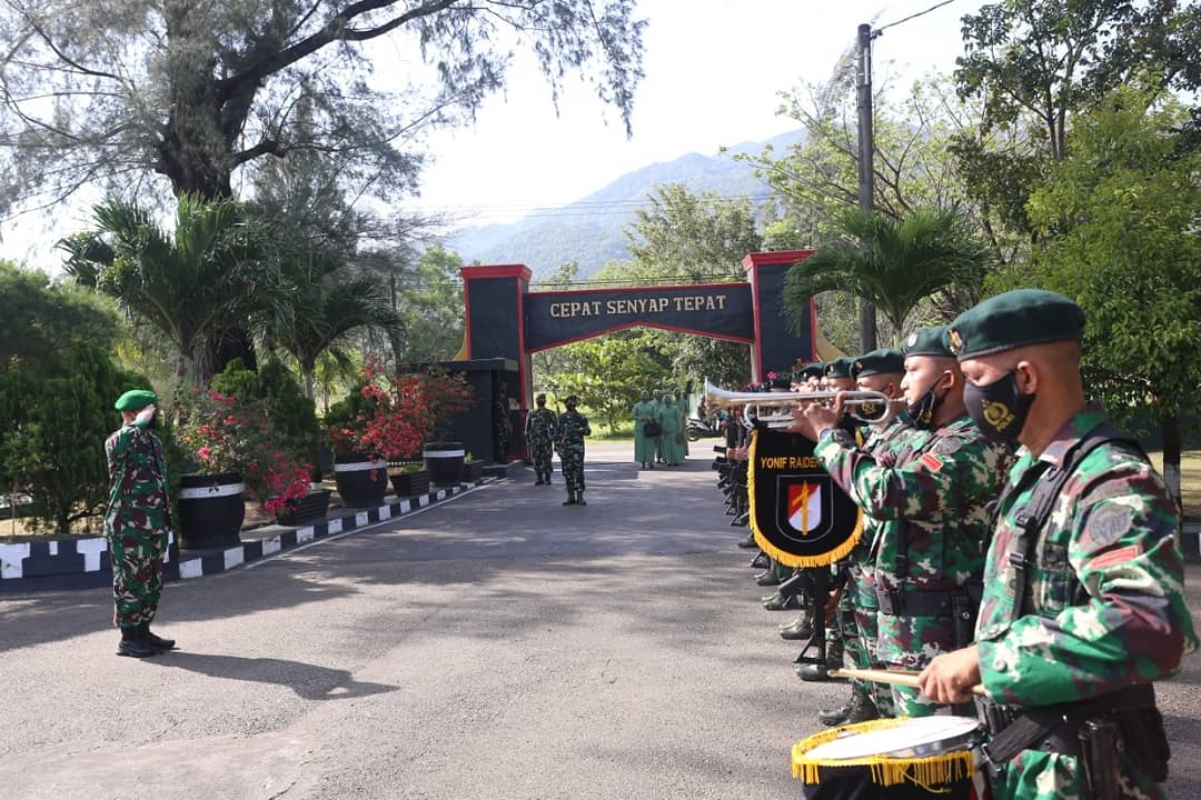 Kunjungi Mayonif Raider 112/DJ, Kapoksahli Pangdam IM Ingatkan Hal Ini