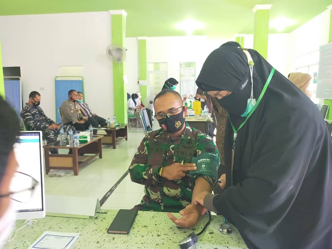 Dandim 0115/Simeulue Imbau Masyarakat Untuk Tidak Takut Divaksin