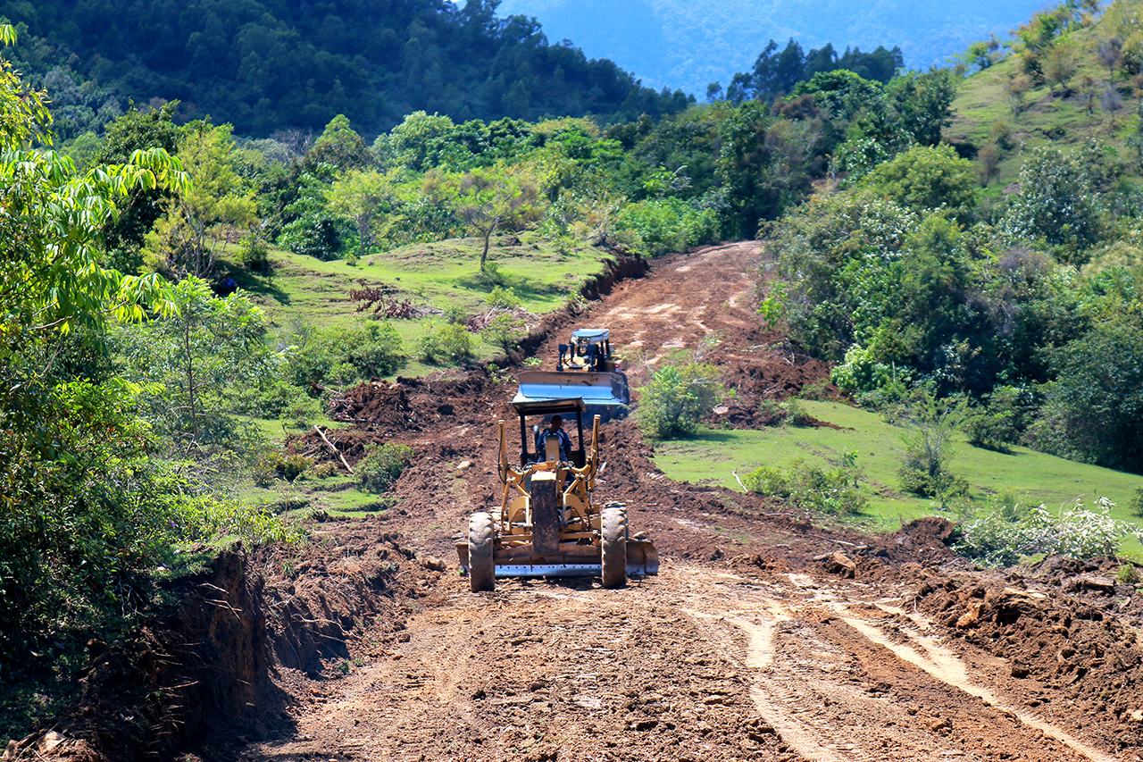 Hari ke 13 Pra TMMD 110 Kodim 0101/BS, Pembangunan Jalan 10 KM Cukup Memuaskan