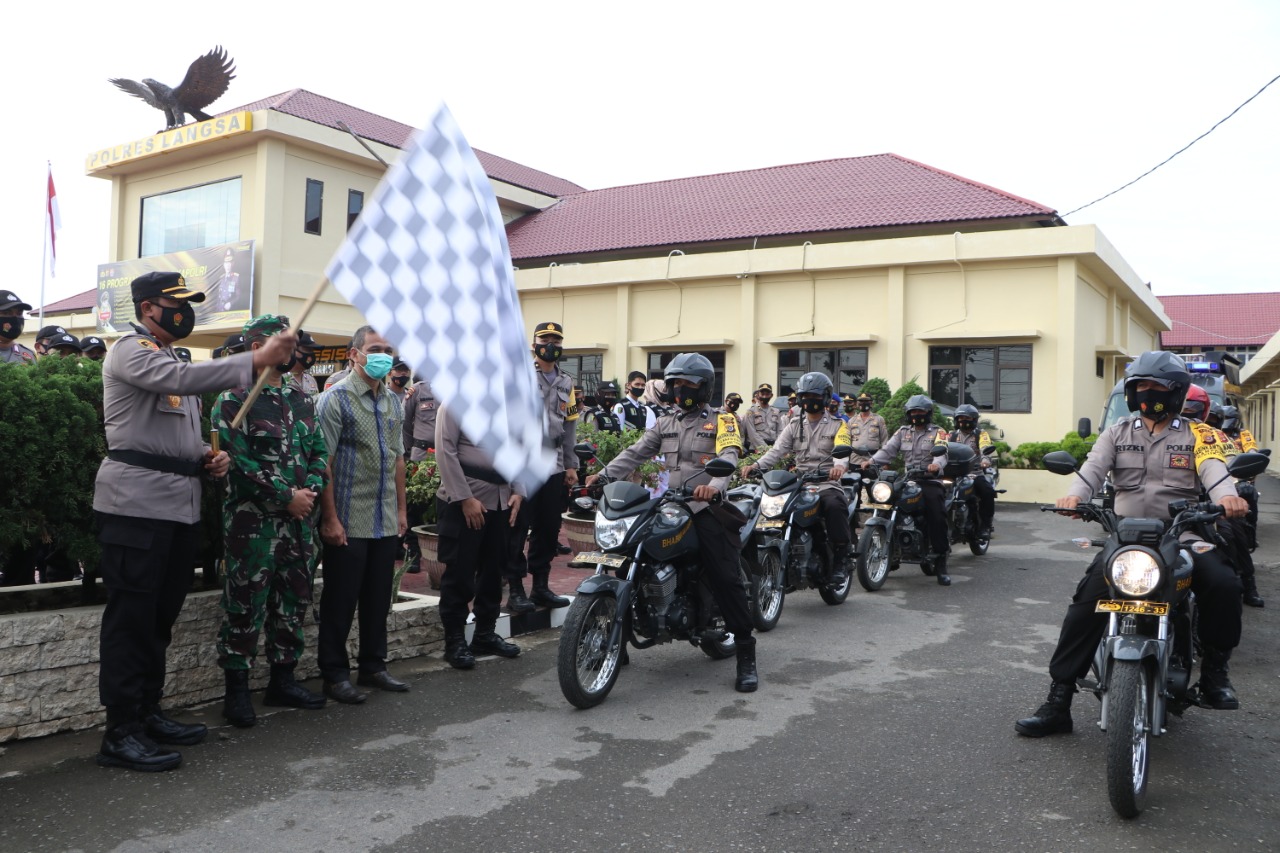 Laksanakan Apel Kesiapan Bhabinkamtibmas dan Tenaga Kesehatan, Begini Tanggapan Dandim 0104/Atim