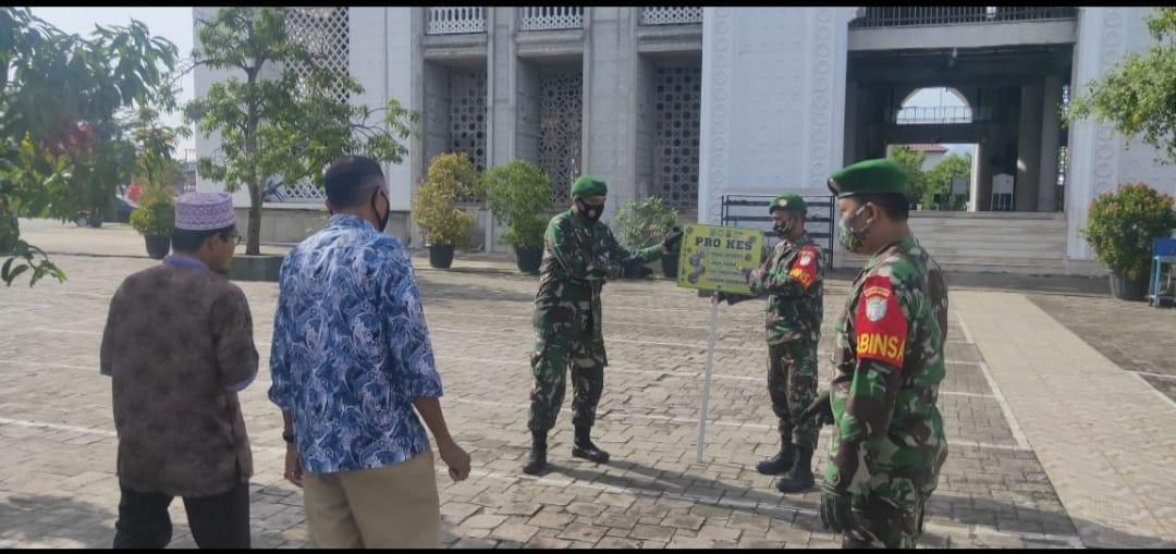 Komsos Serka Prana Sukam Dan Himbauan Prokes Terhadap Warga