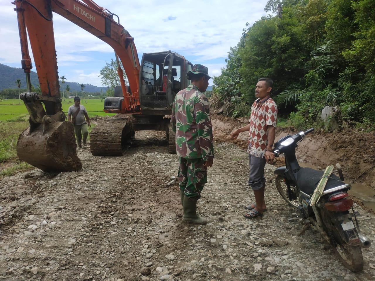 Progaram TMMD ke 110 Kodim 0107/Aceh Selatan Mewujudkan Kesejahteraan Masyarakat