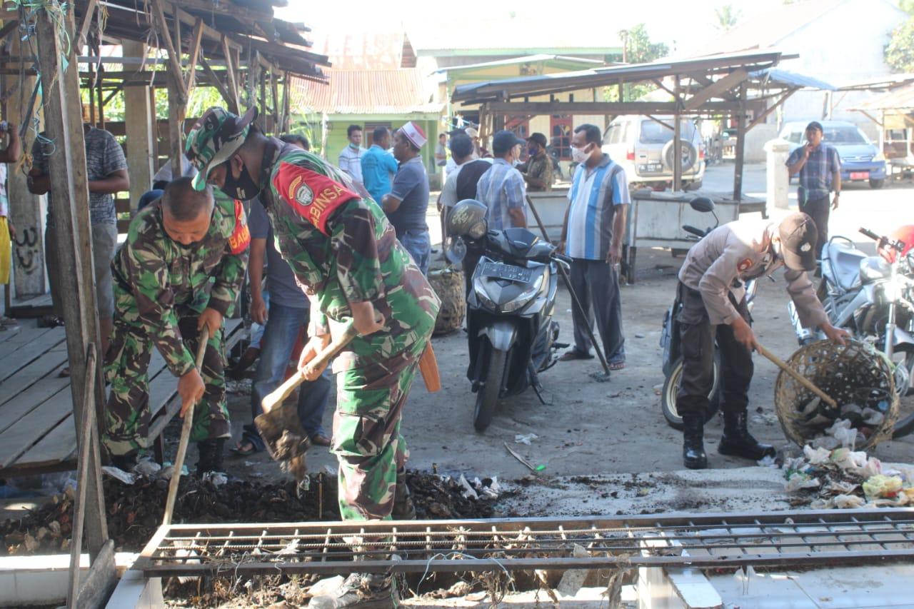 Dandim Agara Ajak Masyarakat Budayakan Gotong Royong