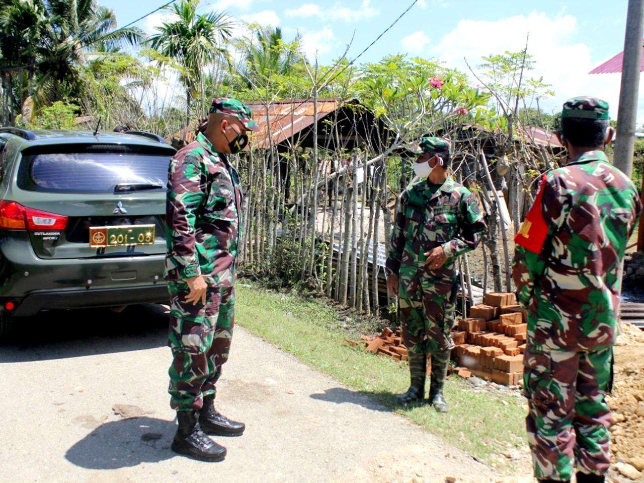 Demi Suksesnya Pra TMMD-110, Dandim 0101/BS Berikan Arahan Kepada Kordinator Renovasi RLTH