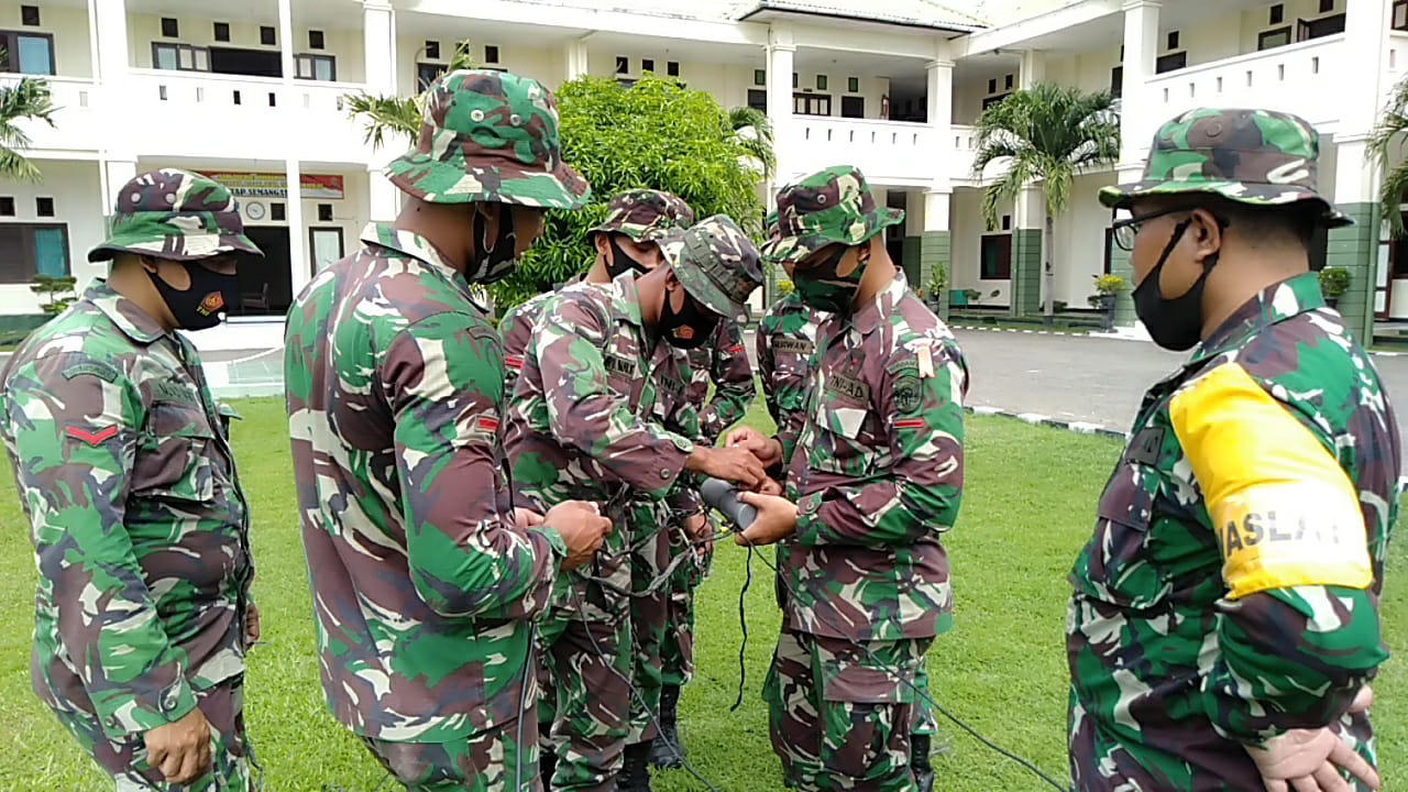 Hubdam IM Laksanakan Latihan Teknis Gelar Komunikasi