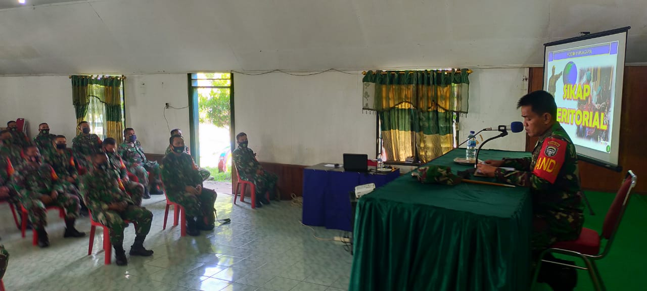 Kodim Agara Gelar Binsiap Apkowil dan Kemampuan Teritorial Triwulan I