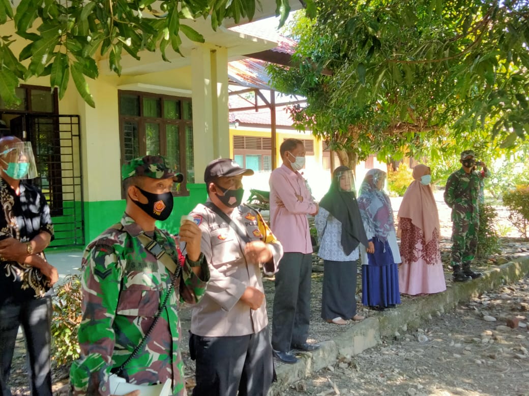 Putus Mata Rantai Penyebaran Covid-19, Posramil 09/Lembah Sabil Tersus Mengadakan Sosialisasi