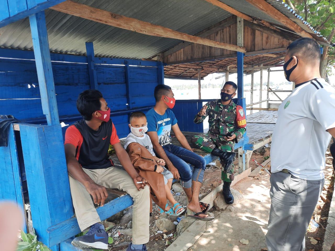 Komsos Babinsa Serda Ahmad Caitami Ke Warga Binaan