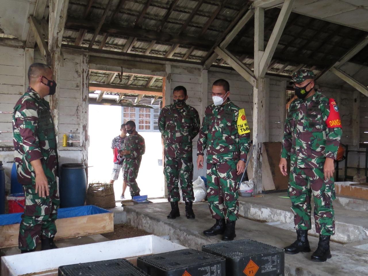 TIM WASEV TMMD KE 110 TINJAU BUDIDAYA MAGGOT