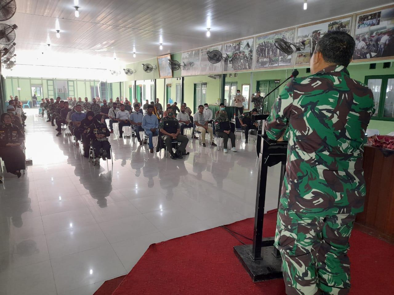 JAGA KERUKUNAN UMAT BERAGAMA, KODIM 0101/BS LAKSAKAN SILATURAHMI