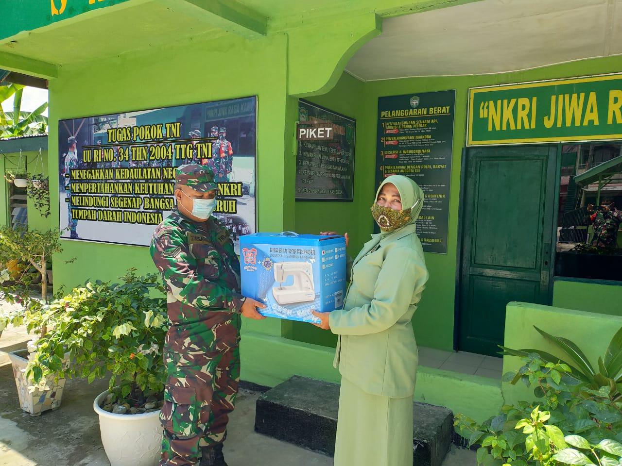 Serahkan 33 Unit Bantuan Mesin Jahit, ini Harapan Dandim 0103/Aceh Utara