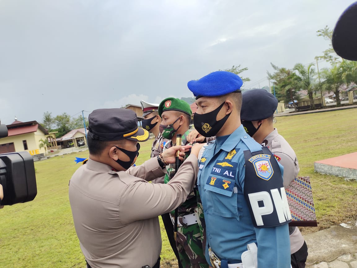 Dandim Siap mendukung Polres Simeulue dalam Operasi Keselamatan Selawah 2021.