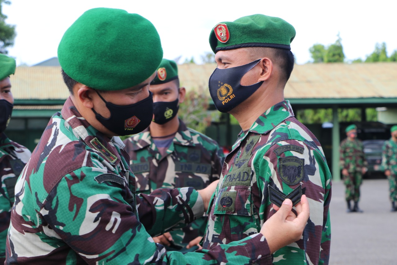 80 Prajurit dan PNS Kodim 0104/Atim Mendapat Kenaikan Pangkat
