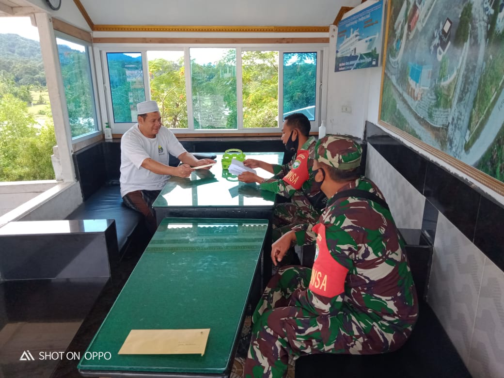 Jalin Silaturahmi Babinsa Laksanakan Anjangsana Ke Pondok Pesantren