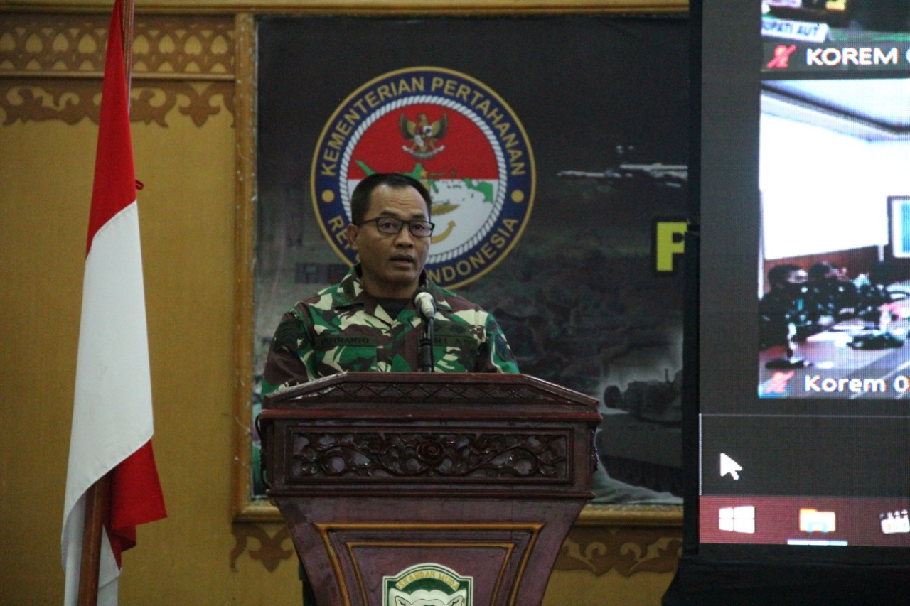 Kemhan RI Sosialisasi UU Nomor 23 Tahun 2019 di Kodam IM