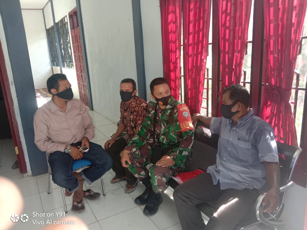 Sinergitas Babinsa Dengan Aparatur Desa Terus Di kokohkan