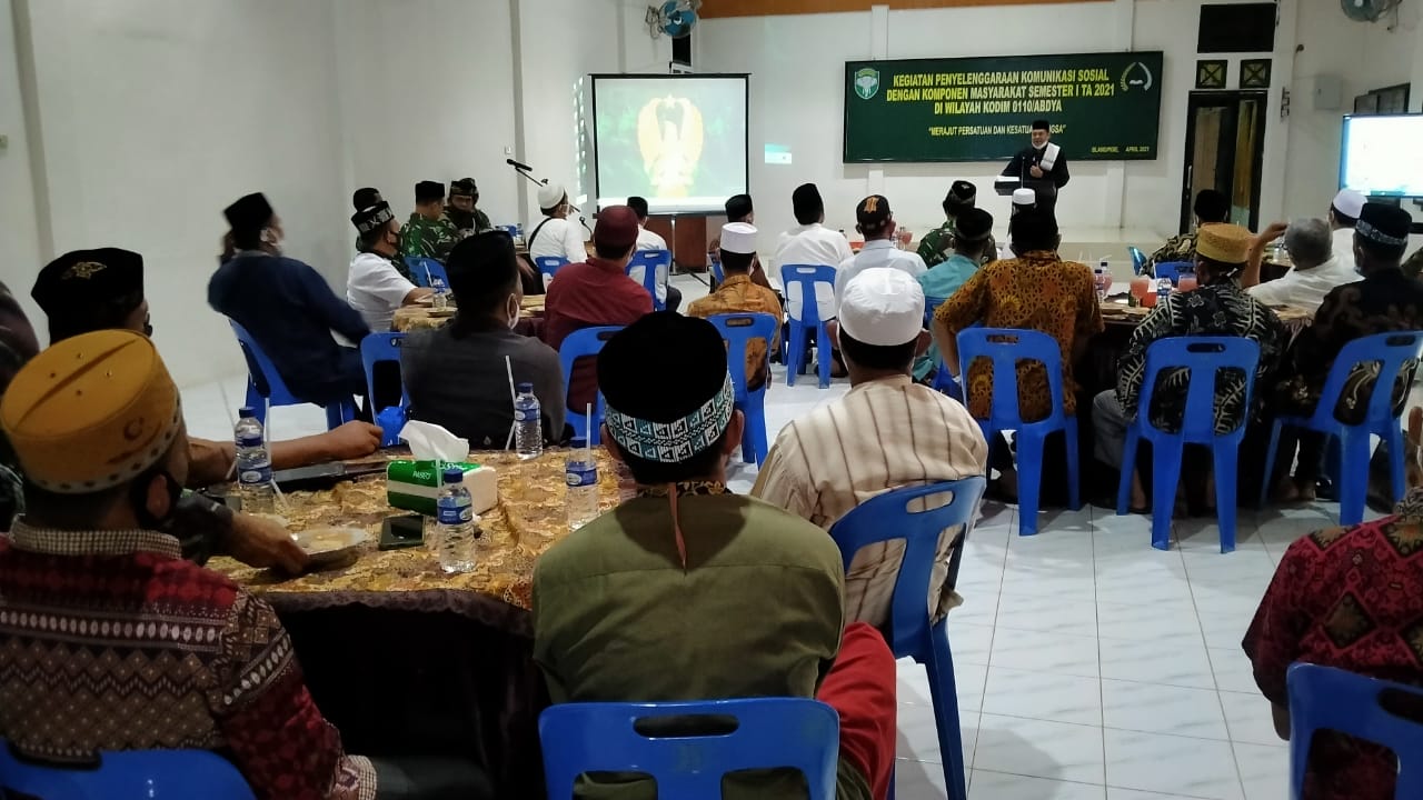 Rajut Persatuan Dan Kesatuan Bangsa, Dandim 0110/ Abdya Undang Tomas, Toga, Dan Toda Buka Bersama
