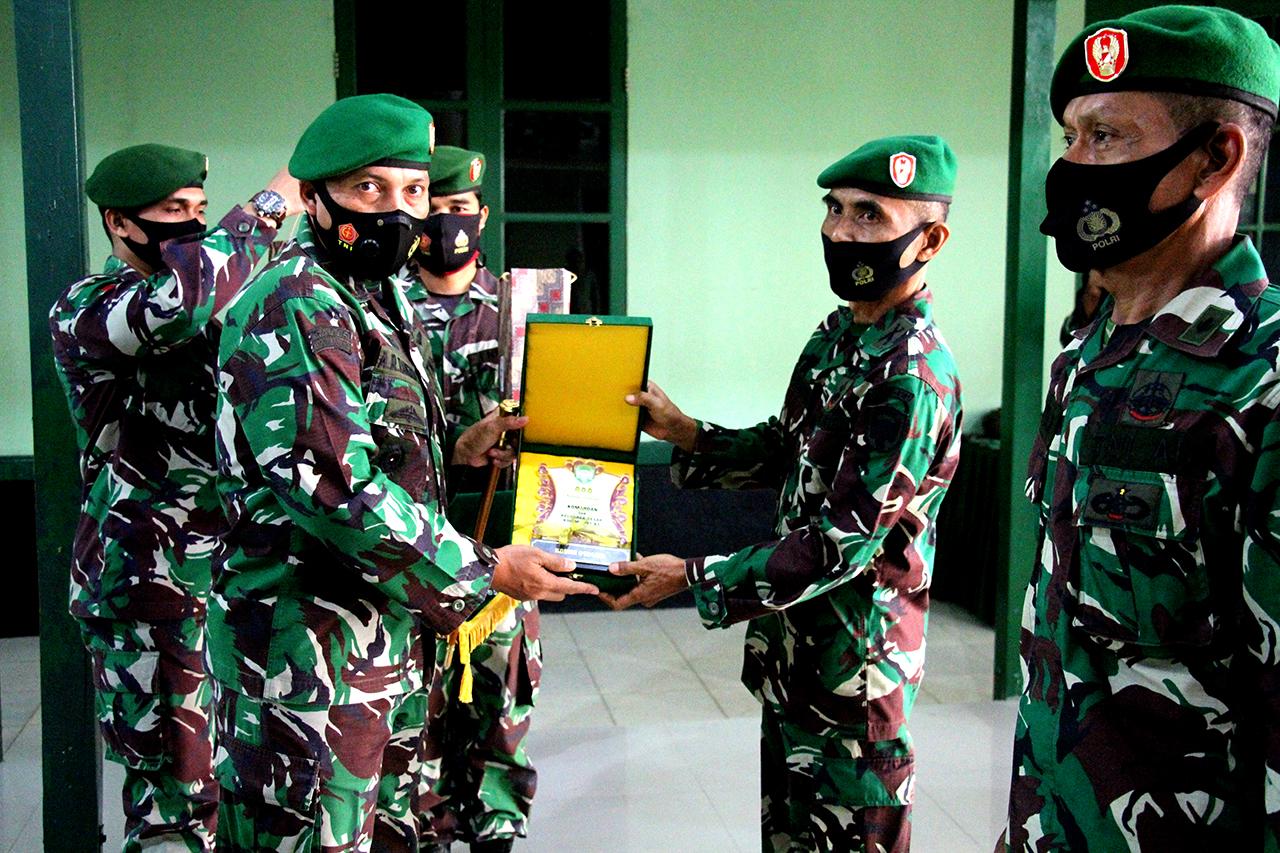 Tujuh Orang Personil Kodim 0101/BS Masuk Masa Purna Tugas