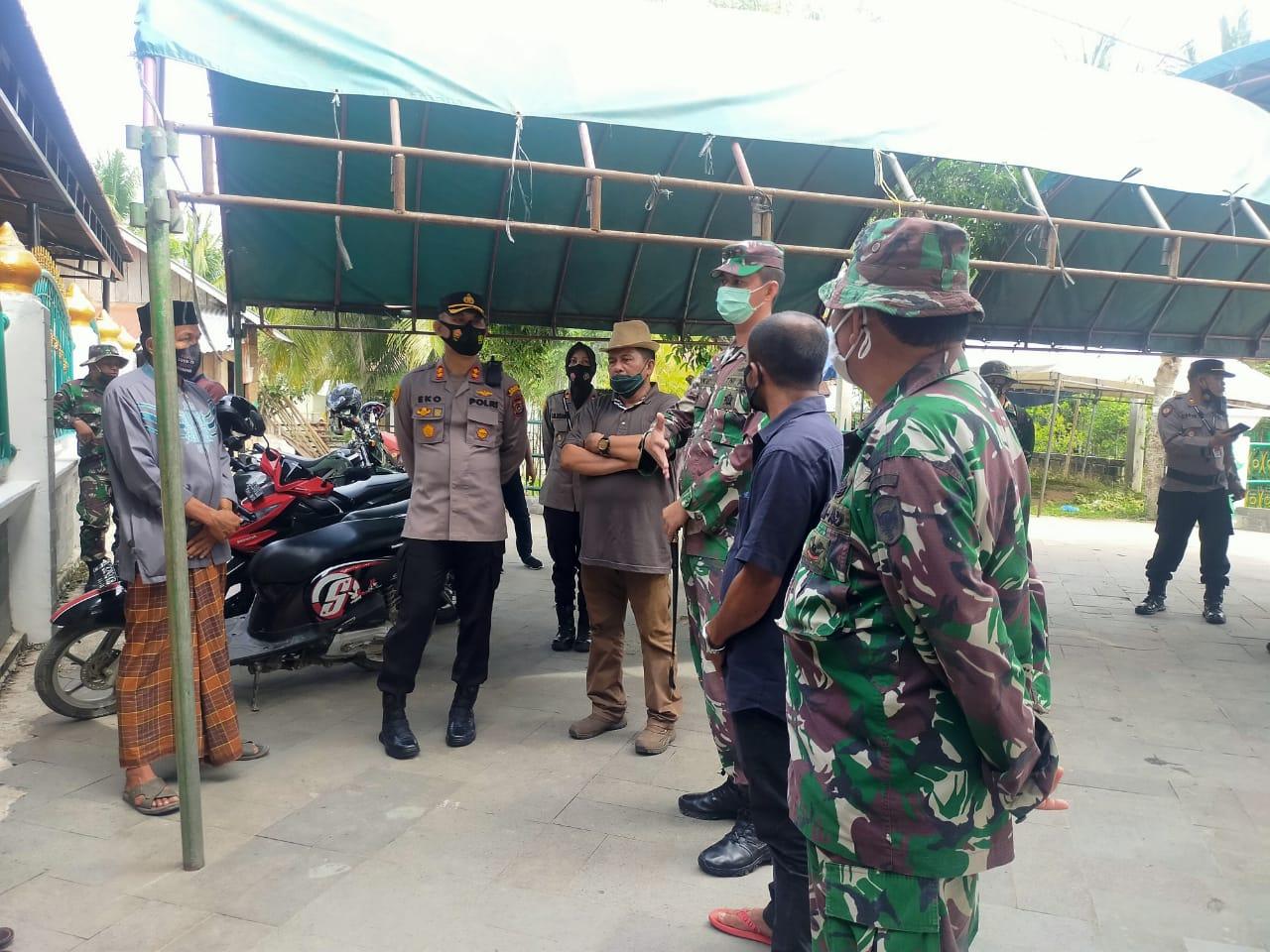 Sambut Bulan Ramadhan 1442 H, Kodim Aceh Utara dan Polres Lhokseumawe Bersihkan Makam Malikussaleh