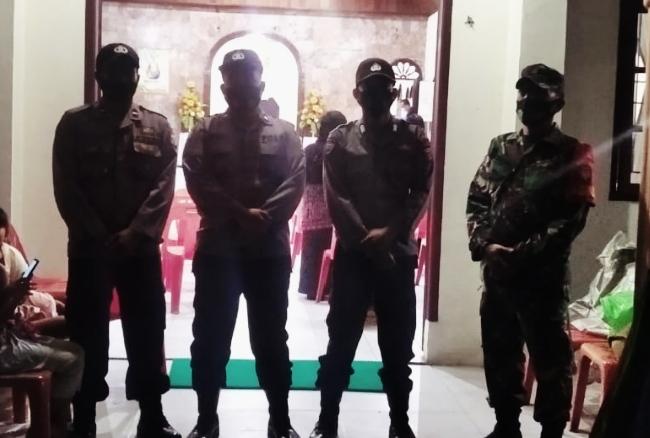 TNI-Polri Bersama Instansi Terkait Laksanakan Pengamanan Rumah Ibadah