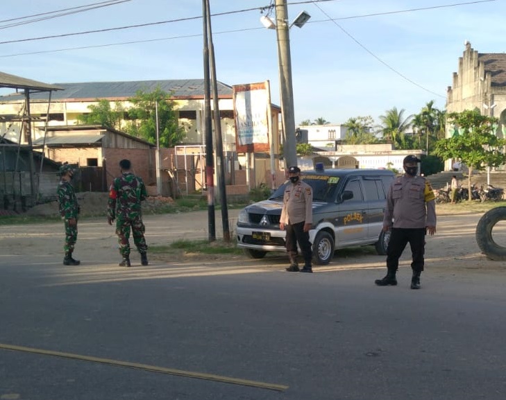 TNI POLRI Kompak Amankan Pelaksanaan Shalat Idul Fitri