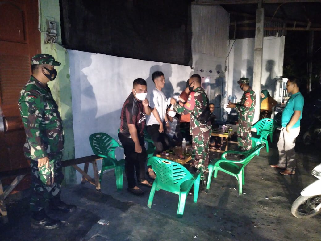 Patroli Protkes, Upaya Antisipasi Mewabahnya Virus Corona di Kecamatan Lembah Sabil