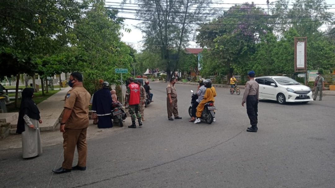 Tim Peucrok Jaring 19 Pelanggar Protokol Kesehatan di Kota Langsa