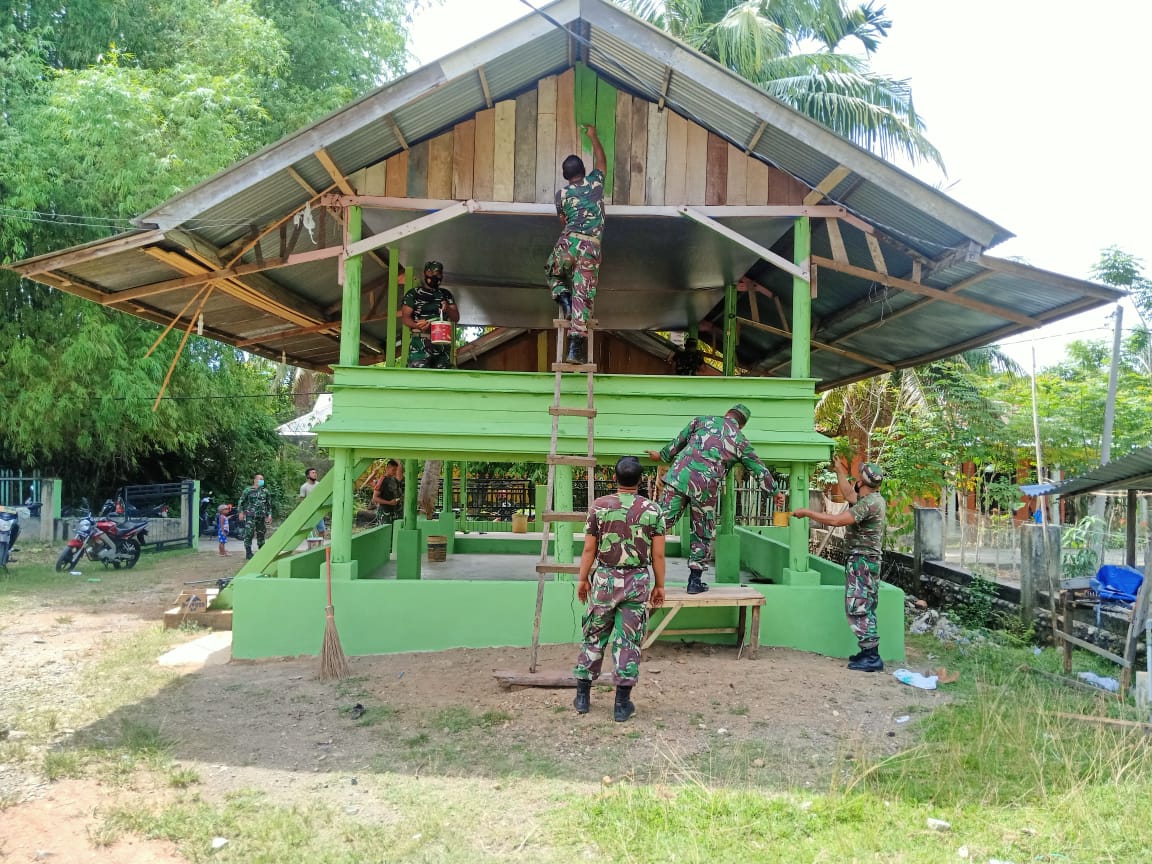 Karya Bhakti Sebagai Wujud Nyata Pengabdian TNI Kepada Rakyat